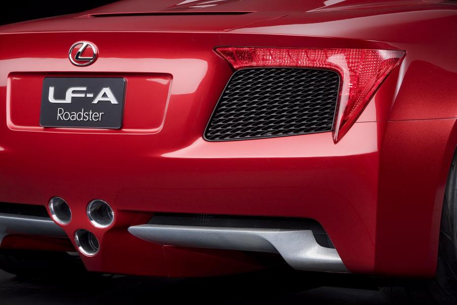  Lexus LF-A Roadster Concept 2008 года  (фото 7 из 101)